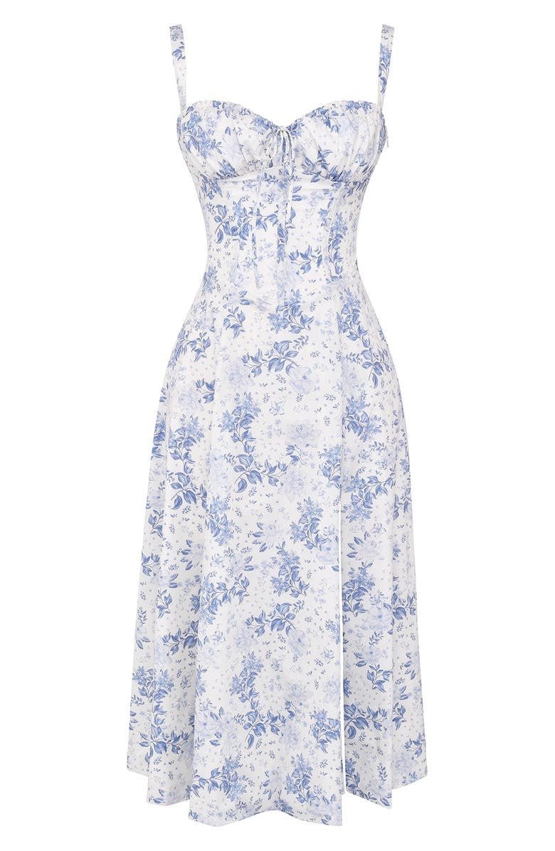 Madina | De zomer jurk met bloemen - Afbeelding 5